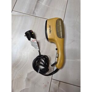 Andis HS-2 Hair Dryer 1875W Handheld Yellow Dual Voltage High Med Low Cool Shot